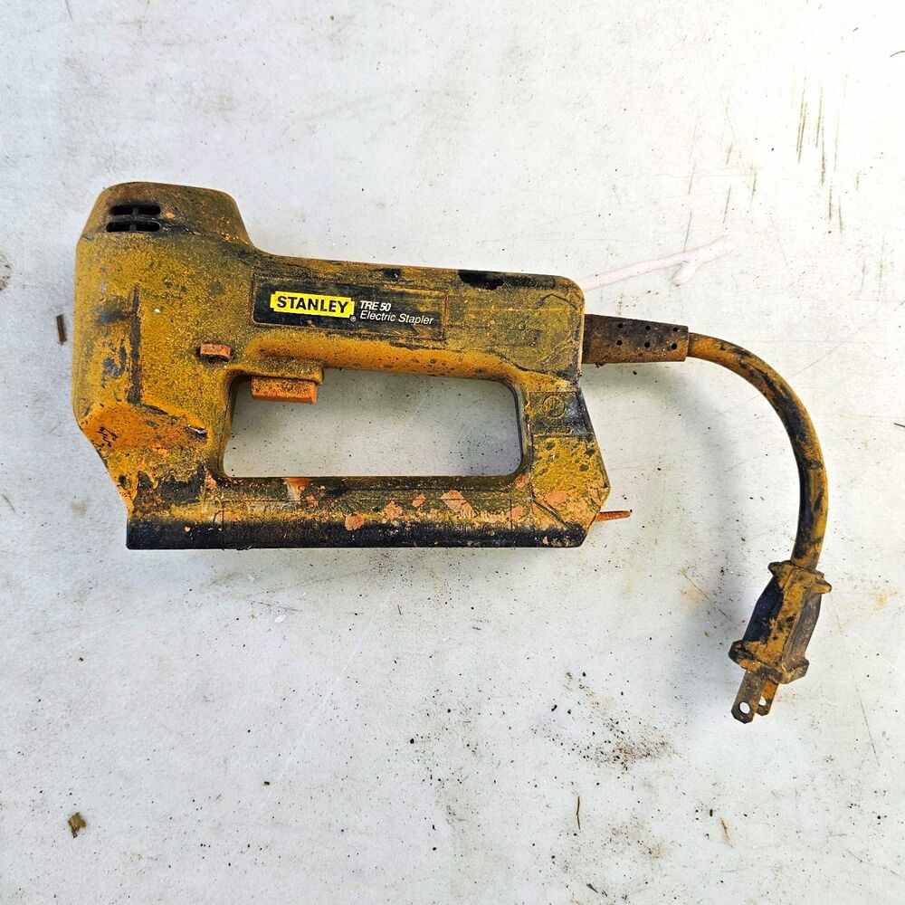 Stanley TRE50 Electric Stapler Corded Yellow/Black Plastic/Metal